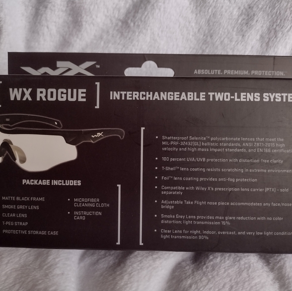 Wiley X Sunglasses  with anti fog lens spray - Picture 2 of 8